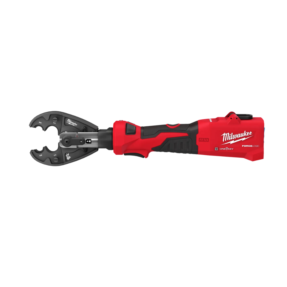 Milwaukee M18 FORCE LOGIC 6T Linear Utility Crimper w/ BG-D3 Jaw